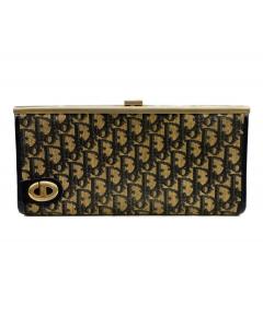 中古・古着通販】Dior (ディオール) クラッチバッグ ベージュ×ブラック