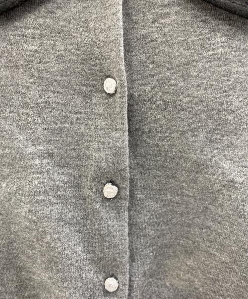 Snidel（スナイデル）Snidel (スナイデル) 薄手カーディガン グレー サイズ:1の古着・服飾アイテム