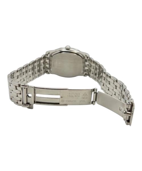 OMEGA（オメガ）OMEGA (オメガ) デヴィル プレステージ トノー Ref.4503.31 シルバー文字盤 シルバー文字盤の古着・服飾アイテム