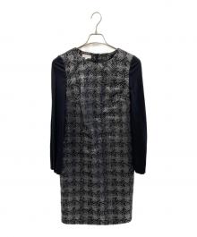 ESCADA（エスカーダ）の古着「長袖ワンピース」｜ブラック