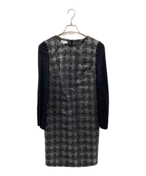 ESCADA（エスカーダ）ESCADA (エスカーダ) 長袖ワンピース ブラック サイズ:34 XSの古着・服飾アイテム