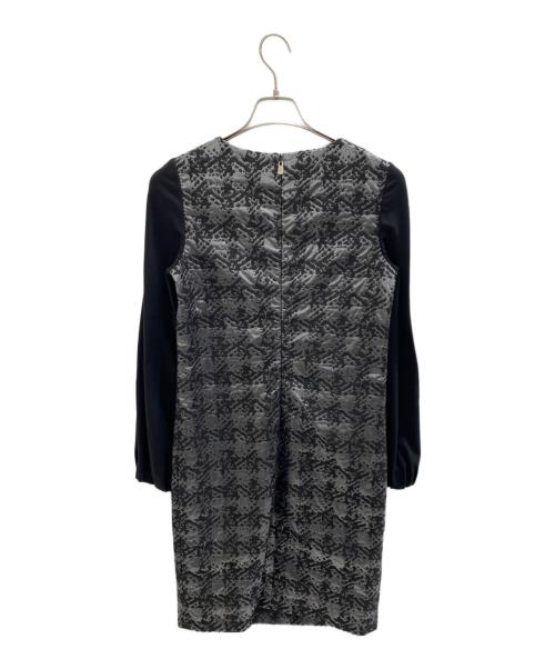 ESCADA（エスカーダ）ESCADA (エスカーダ) 長袖ワンピース ブラック サイズ:34 XSの古着・服飾アイテム