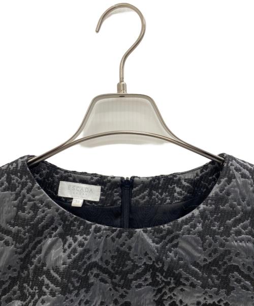ESCADA（エスカーダ）ESCADA (エスカーダ) 長袖ワンピース ブラック サイズ:34 XSの古着・服飾アイテム