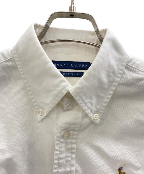 RALPH LAUREN（ラルフローレン）RALPH LAUREN (ラルフローレン) 半袖シャツ ホワイト サイズ:11の古着・服飾アイテム