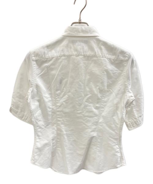 RALPH LAUREN（ラルフローレン）RALPH LAUREN (ラルフローレン) 半袖シャツ ホワイト サイズ:11の古着・服飾アイテム