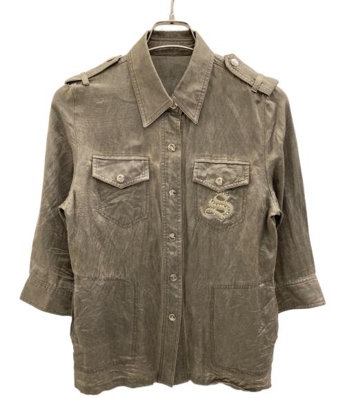 SATURDAY AFTERNOON（サタデーアフタヌーン）SATURDAY AFTERNOON (サタデーアフタヌーン) 長袖シャツ グレー サイズ:11の古着・服飾アイテム