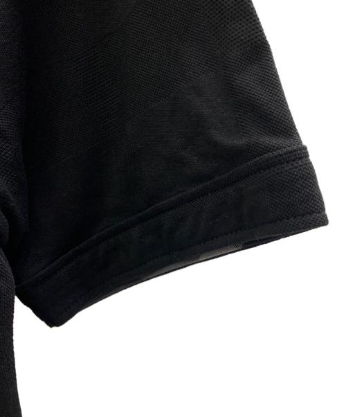BLACK LABEL CRESTBRIDGE（ブラックレーベル クレストブリッジ）BLACK LABEL CRESTBRIDGE (ブラックレーベル クレストブリッジ) ポロシャツ ブラック サイズ:Lの古着・服飾アイテム