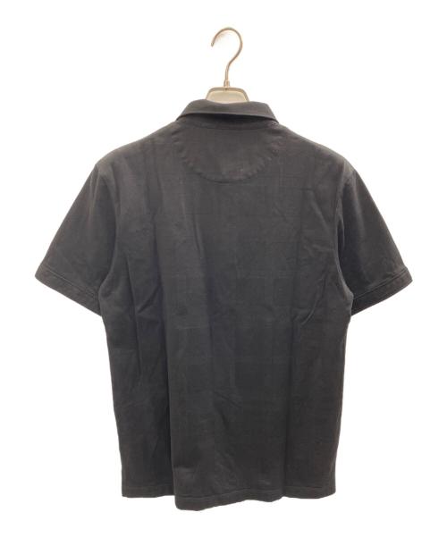 BLACK LABEL CRESTBRIDGE（ブラックレーベル クレストブリッジ）BLACK LABEL CRESTBRIDGE (ブラックレーベル クレストブリッジ) ポロシャツ ブラック サイズ:Lの古着・服飾アイテム