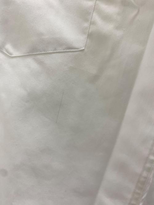 LACOSTE（ラコステ）LACOSTE (ラコステ) 長袖シャツ ホワイト サイズ:16の古着・服飾アイテム