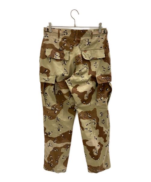 TROUSERS（トラウザーズ）TROUSERS (トラウザーズ) デザートカモカーゴパンツ ベージュ×ブラウン サイズ:Sの古着・服飾アイテム
