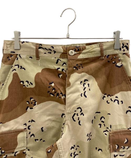 TROUSERS（トラウザーズ）TROUSERS (トラウザーズ) デザートカモカーゴパンツ ベージュ×ブラウン サイズ:Sの古着・服飾アイテム