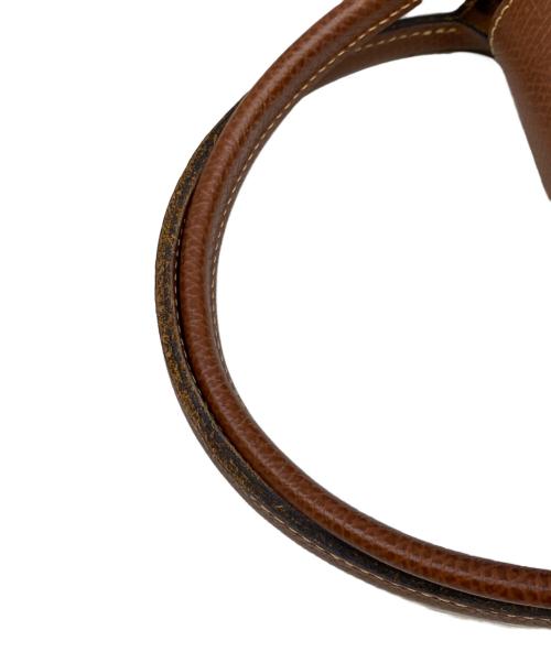 LONGCHAMP（ロンシャン）LONGCHAMP (ロンシャン) プリアージュ ブラック×ブラウンの古着・服飾アイテム
