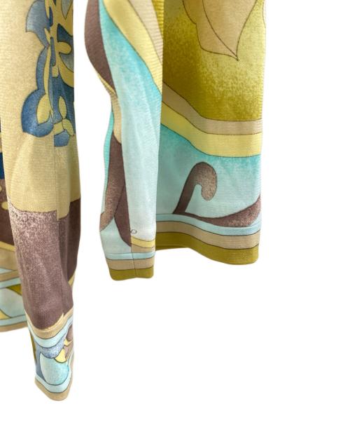 LEONARD FASHION（レオナールファッション）LEONARD FASHION (レオナールファッション) 半袖ブラウス マルチカラー サイズ:LLの古着・服飾アイテム