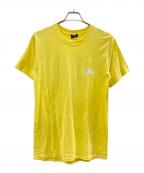 stussyステューシー）の古着「半袖カットソー」｜イエロー