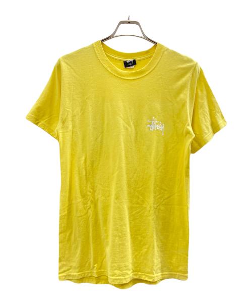 stussy（ステューシー）stussy (ステューシー) 半袖カットソー イエロー サイズ:Sの古着・服飾アイテム