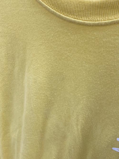 stussy（ステューシー）stussy (ステューシー) 半袖カットソー イエロー サイズ:Sの古着・服飾アイテム