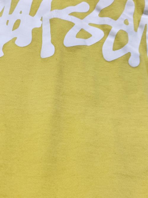 stussy（ステューシー）stussy (ステューシー) 半袖カットソー イエロー サイズ:Sの古着・服飾アイテム