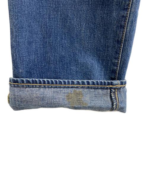 BAPE BY A BATHING APE（ベイプバイアベイシングエイプ）BAPE BY A BATHING APE (ベイプバイアベイシングエイプ) Damaged Paint Jeans インディゴ サイズ:Mの古着・服飾アイテム