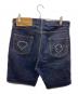 BILLIONAIRE BOYS CLUB (ビリオネアボーイズクラブ) デニムハーフパンツ インディゴ サイズ:W31：6000円