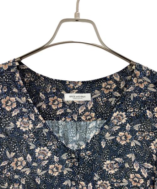 Spick and Span（スピック＆スパン）Spick and Span (スピック＆スパン) 長袖ワンピース ネイビー サイズ:Freeの古着・服飾アイテム