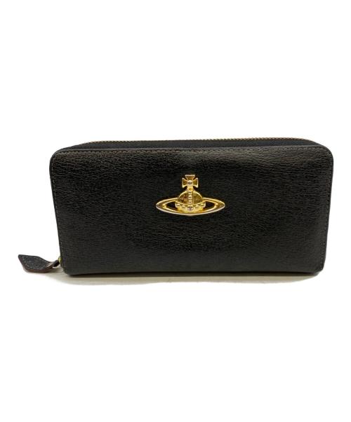 Vivienne Westwood（ヴィヴィアンウエストウッド）Vivienne Westwood (ヴィヴィアンウエストウッド) 長財布 ブラックの古着・服飾アイテム