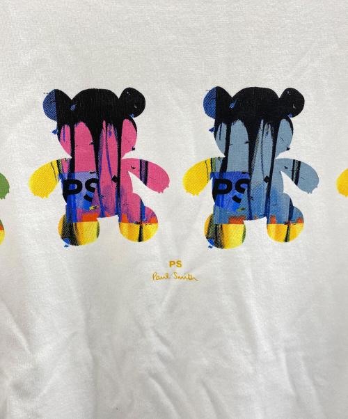 PAUL SMITH（ポールスミス）PAUL SMITH (ポールスミス) 半袖カットソー ホワイト サイズ:Lの古着・服飾アイテム