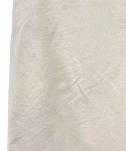 STUDIO NICHOLSON（スタジオ ニコルソン）STUDIO NICHOLSON (スタジオ ニコルソン) TOME PEACHED COTTON TWILL WIDE LEG SKATER PANTS アイボリー サイズ:Lの古着・服飾アイテム