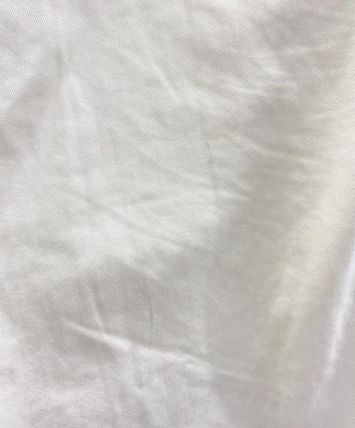 STUDIO NICHOLSON（スタジオ ニコルソン）STUDIO NICHOLSON (スタジオ ニコルソン) TOME PEACHED COTTON TWILL WIDE LEG SKATER PANTS アイボリー サイズ:Lの古着・服飾アイテム