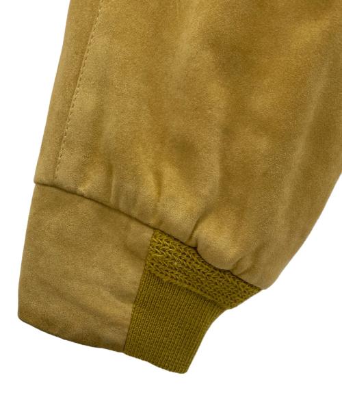 SERAPHIN（セラフィン）SERAPHIN (セラフィン) 比翼スタンドカラーブルゾン キャメル サイズ:不明の古着・服飾アイテム