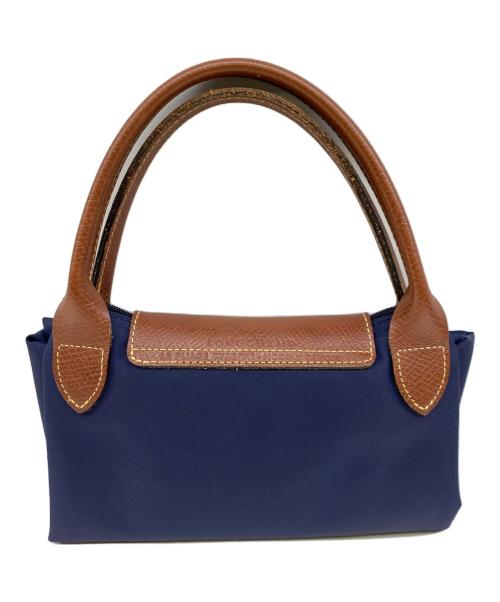 LONGCHAMP（ロンシャン）LONGCHAMP (ロンシャン) ハンドバッグ ネイビーの古着・服飾アイテム