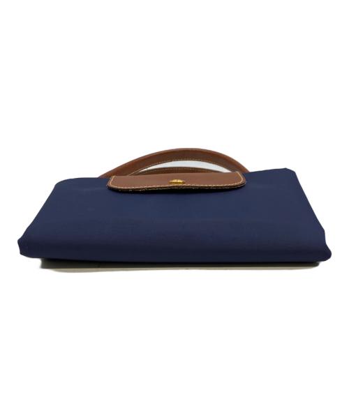 LONGCHAMP（ロンシャン）LONGCHAMP (ロンシャン) ハンドバッグ ネイビーの古着・服飾アイテム
