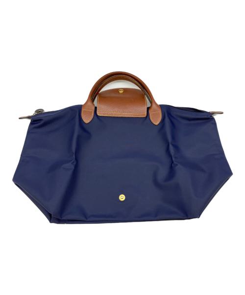 LONGCHAMP（ロンシャン）LONGCHAMP (ロンシャン) ハンドバッグ ネイビーの古着・服飾アイテム