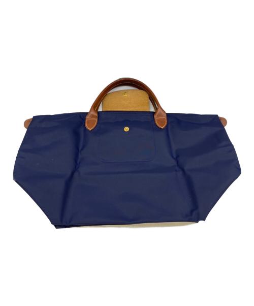 LONGCHAMP（ロンシャン）LONGCHAMP (ロンシャン) ハンドバッグ ネイビーの古着・服飾アイテム