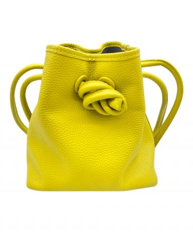 VASIC ハンドバッグ 巾着バッグ ベージュ　美品　お値下げしました。 中古・古着通販】VASIC (ヴァジック) 巾着ハンドバッグ イエロー