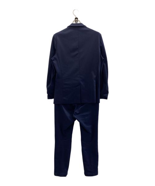 adidas（アディダス）adidas (アディダス) ジャージーストライプセットアップ ネイビー サイズ:Lの古着・服飾アイテム
