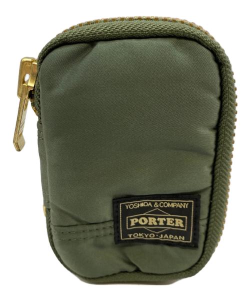 PORTER（ポーター）PORTER (ポーター) TANKER KEY CASE グリーンの古着・服飾アイテム