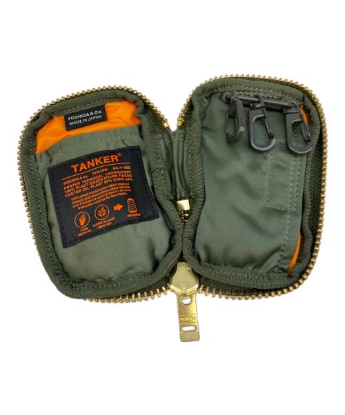PORTER（ポーター）PORTER (ポーター) TANKER KEY CASE グリーンの古着・服飾アイテム