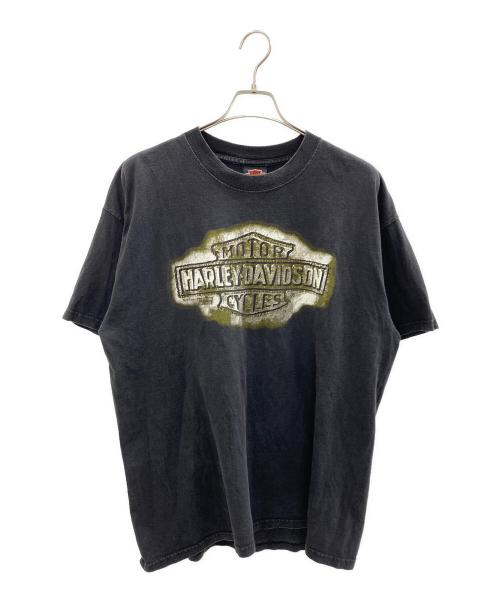 HARLEY-DAVIDSON（ハーレーダビッドソン）HARLEY-DAVIDSON (ハーレーダビッドソン) 半袖カットソー ブラック サイズ:XLの古着・服飾アイテム