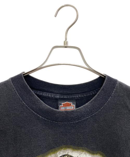 HARLEY-DAVIDSON（ハーレーダビッドソン）HARLEY-DAVIDSON (ハーレーダビッドソン) 半袖カットソー ブラック サイズ:XLの古着・服飾アイテム