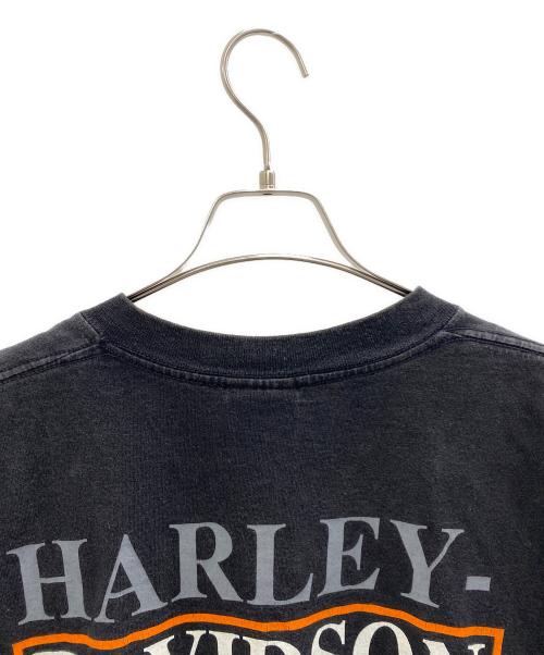 HARLEY-DAVIDSON（ハーレーダビッドソン）HARLEY-DAVIDSON (ハーレーダビッドソン) 半袖カットソー ブラック サイズ:XLの古着・服飾アイテム