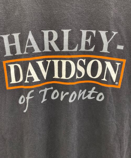HARLEY-DAVIDSON（ハーレーダビッドソン）HARLEY-DAVIDSON (ハーレーダビッドソン) 半袖カットソー ブラック サイズ:XLの古着・服飾アイテム