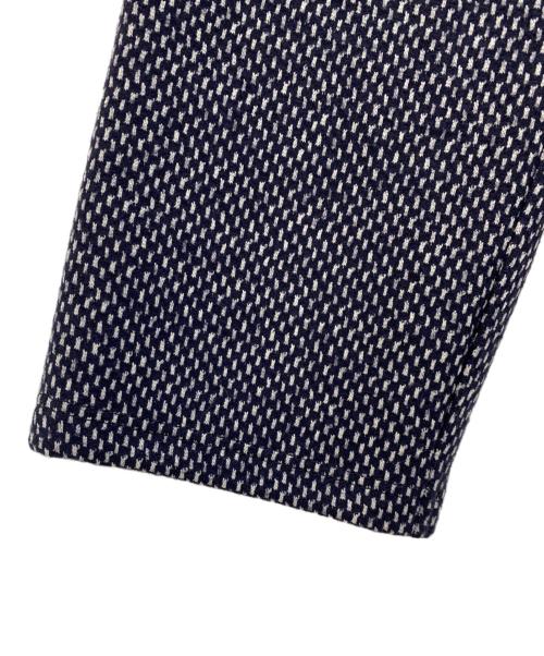 COUP DE CHANCE（クードシャンス）COUP DE CHANCE (クードシャンス) ウール混カシュクールワンピース ネイビー サイズ:38の古着・服飾アイテム