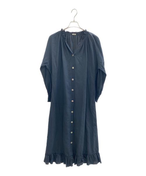 IENA（イエナ）IENA (イエナ) 長袖ワンピース ブラック サイズ:38の古着・服飾アイテム