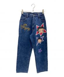 BETTY BOOP（ベティー・ブープ）の古着「デニムパンツ」｜インディゴ