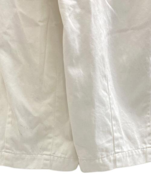 HARVESTY（ハーベスティー）HARVESTY (ハーベスティー) コットンチノクロスサーカスパン ホワイトの古着・服飾アイテム