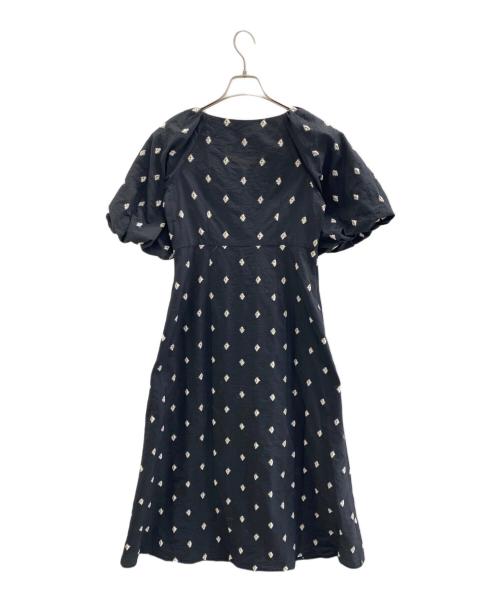 masaco teranishi（マサコテラニシ）masaco teranishi (マサコテラニシ) 半袖ワンピース ブラック サイズ:36の古着・服飾アイテム