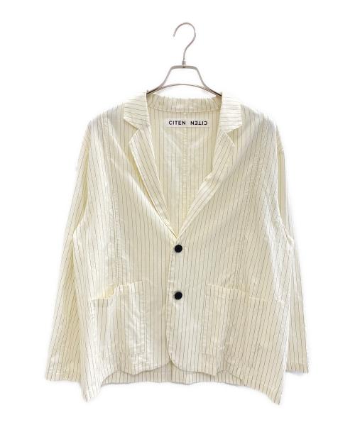 CITEN（シテン）CITEN (シテン) ライトテーラードジャケット ホワイト サイズ:Freeの古着・服飾アイテム