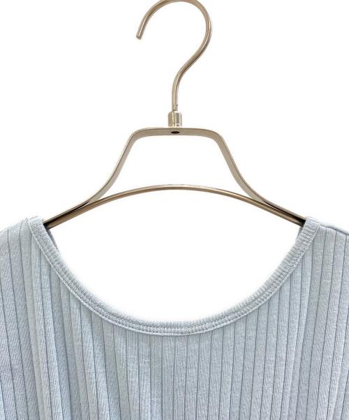 BEAMS（ビームス）BEAMS (ビームス) RIBバックドロストOP ブルー サイズ:Free 未使用品の古着・服飾アイテム