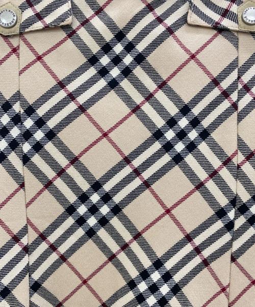 BURBERRY BLUE LABEL（バーバリー ブルー レーベル）BURBERRY BLUE LABEL (バーバリー ブルー レーベル) ノバチェックミディスカート ベージュ サイズ:38の古着・服飾アイテム