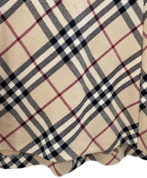 BURBERRY BLUE LABEL（バーバリー ブルー レーベル）BURBERRY BLUE LABEL (バーバリー ブルー レーベル) ノバチェックミディスカート ベージュ サイズ:38の古着・服飾アイテム
